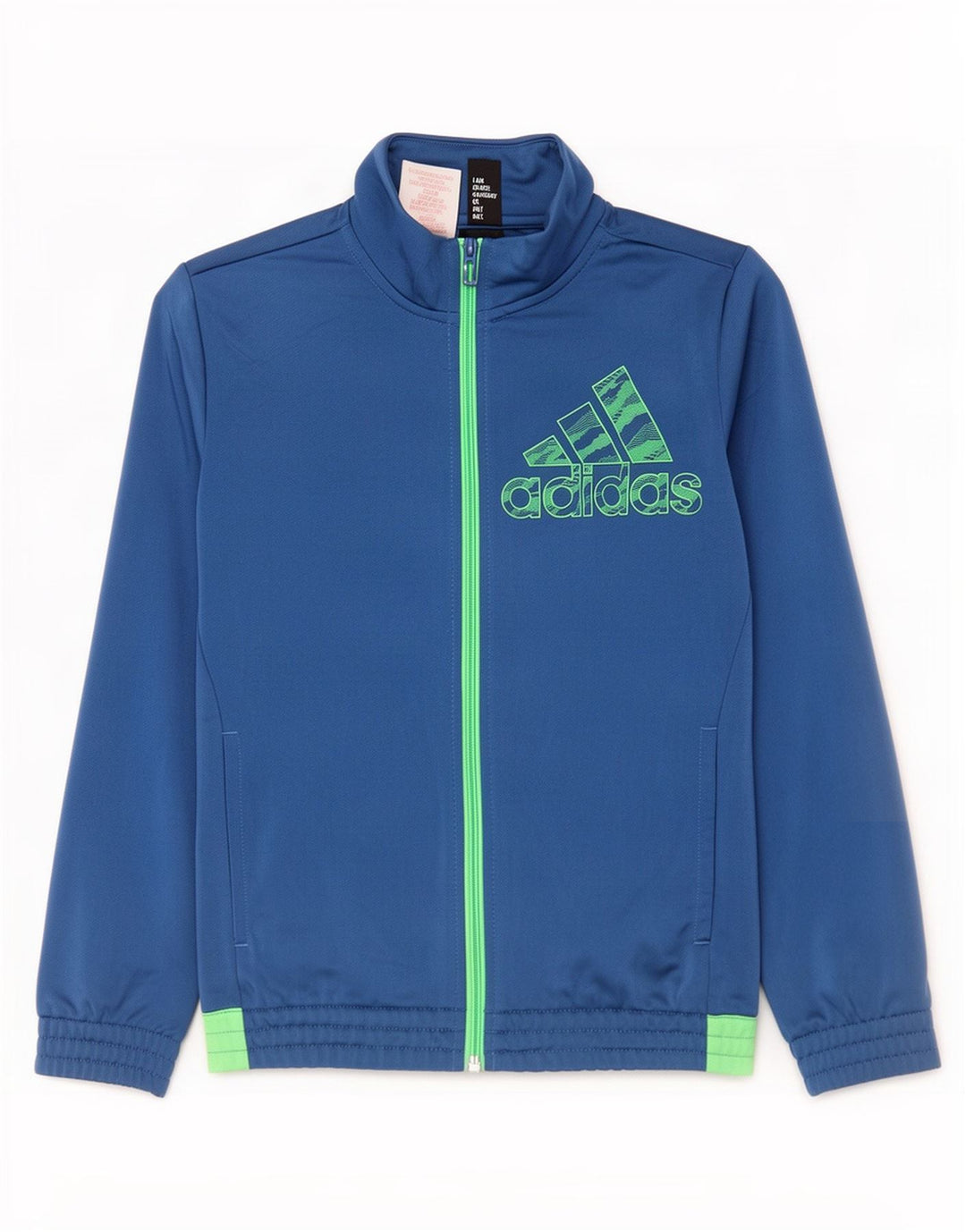 Chłopięca kurtka dresowa Adidas Graphic 9-10 lat w kolorze niebieskim