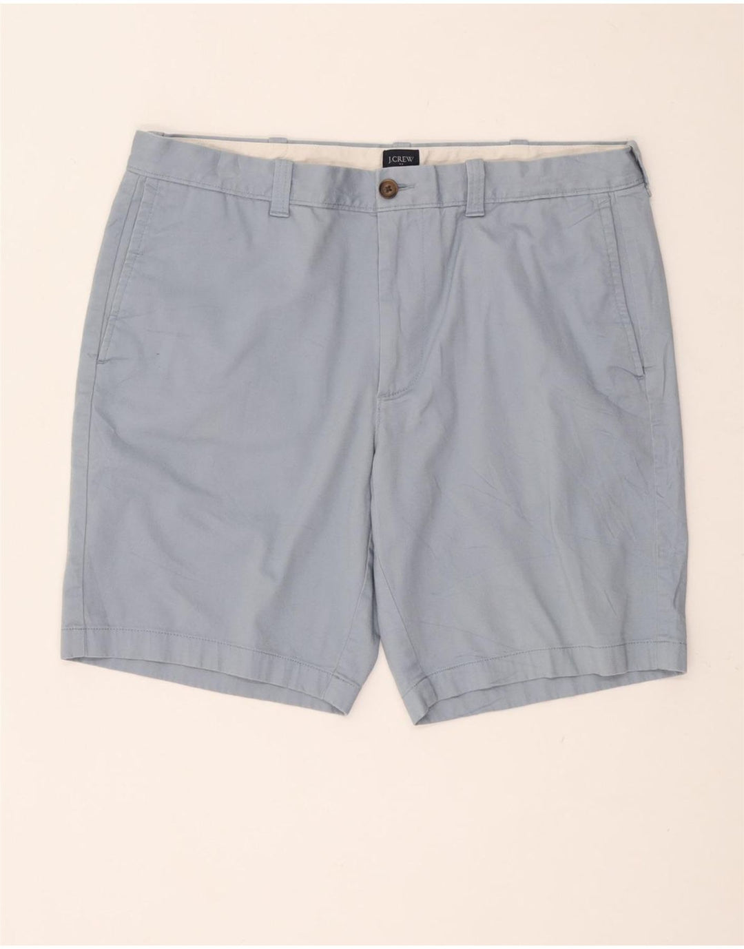 Męskie spodenki Chino J. CREW W36, duże, niebieskie, bawełniane