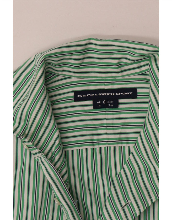 Koszula damska Ralph Lauren US 8, bawełniana w średnie zielone paski