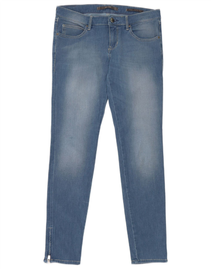 Guess Damskie Obcisłe Dżinsy W27 L28 Niebieskie