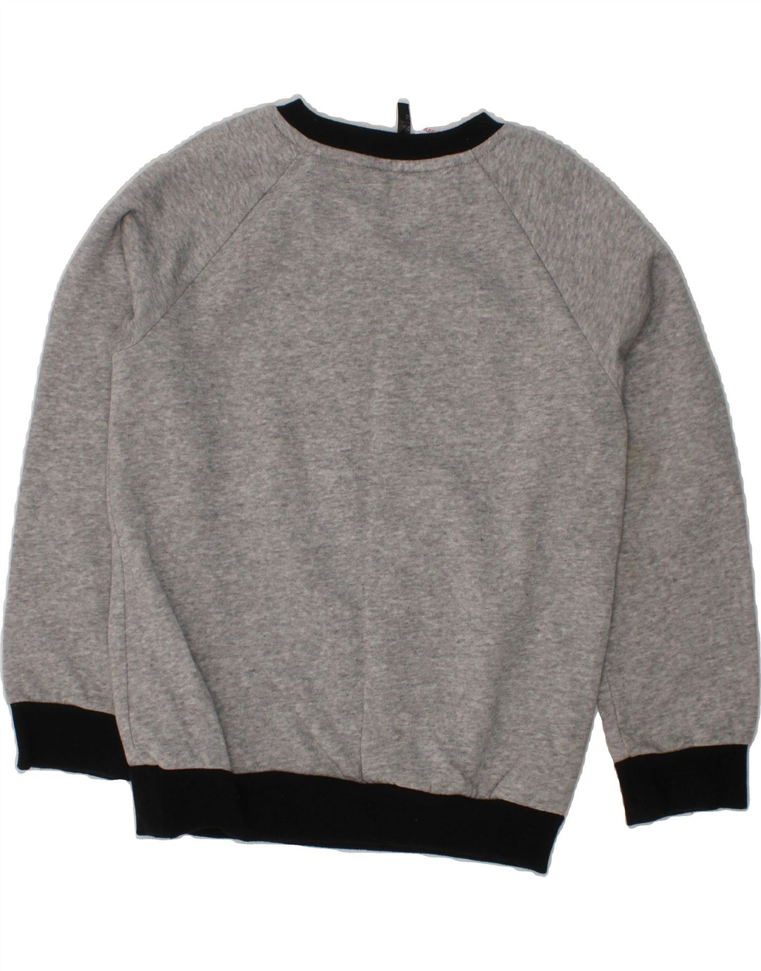 ADIDAS Boys Graphic Sweatshirt Jumper 5-6 Years Grey Cotton Vintage Adidas and Second-Hand Adidas from Messina Hembry 