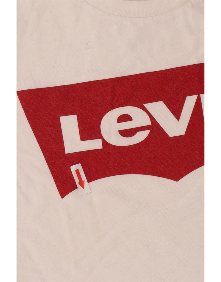 Damska koszulka z grafiką Levi's Top UK 12 Medium White