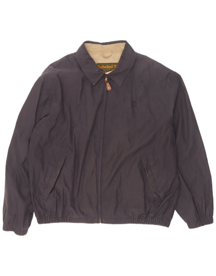 Męska kurtka bomberka Timberland UK 42 XL, granatowa, poliester
