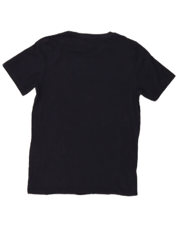 Męski T-shirt z grafiką Jack & Jones, duży, granatowy, bawełniany