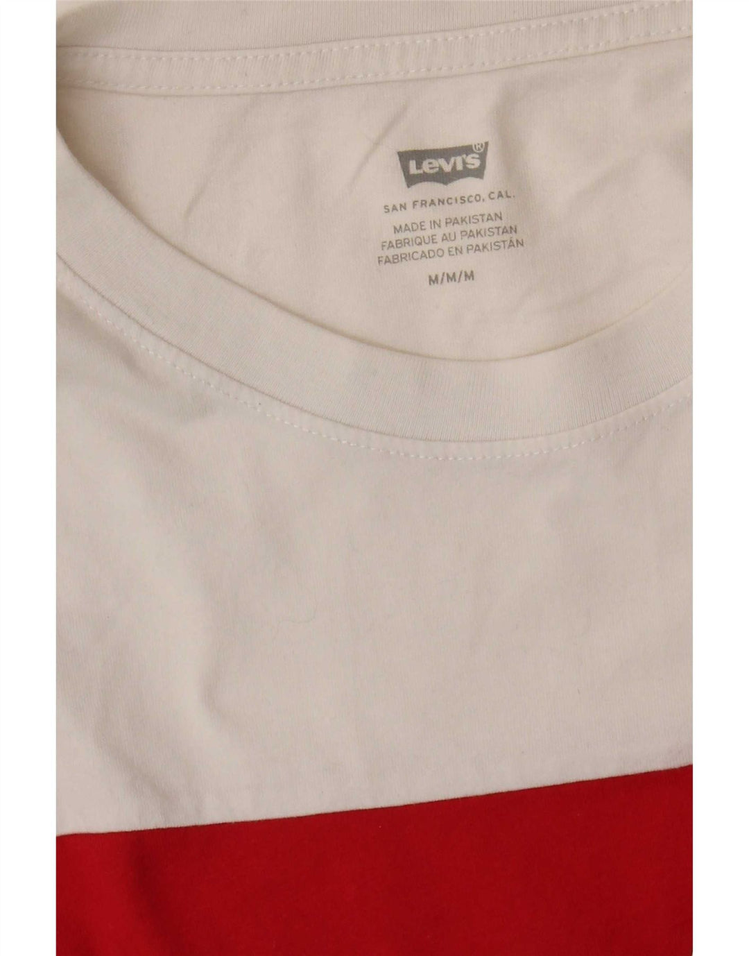 Damska koszulka z grafiką Levi's Top UK 14 w kolorze średniej bieli