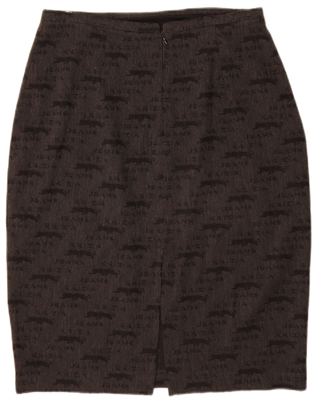 Damska spódnica ołówkowa KRIZIA JEANS UK 12 Medium W28 szara