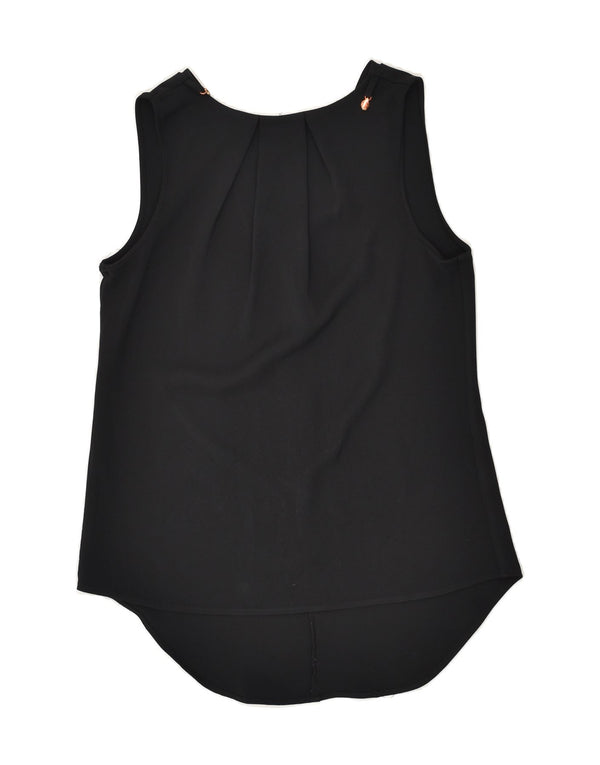Damska bluzka bez rękawów CALVIN KLEIN UK 10, mała czarna