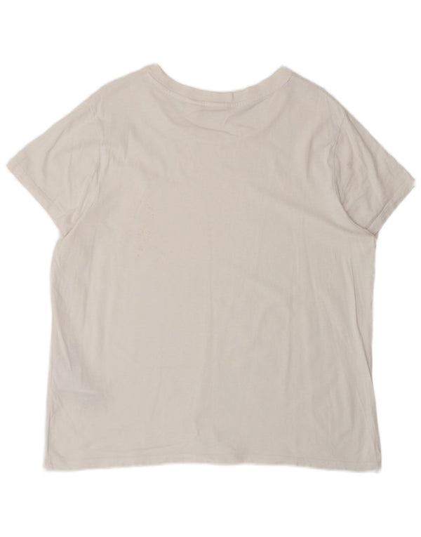 Koszulka damska Levi's Top UK 18 XL, biała bawełna