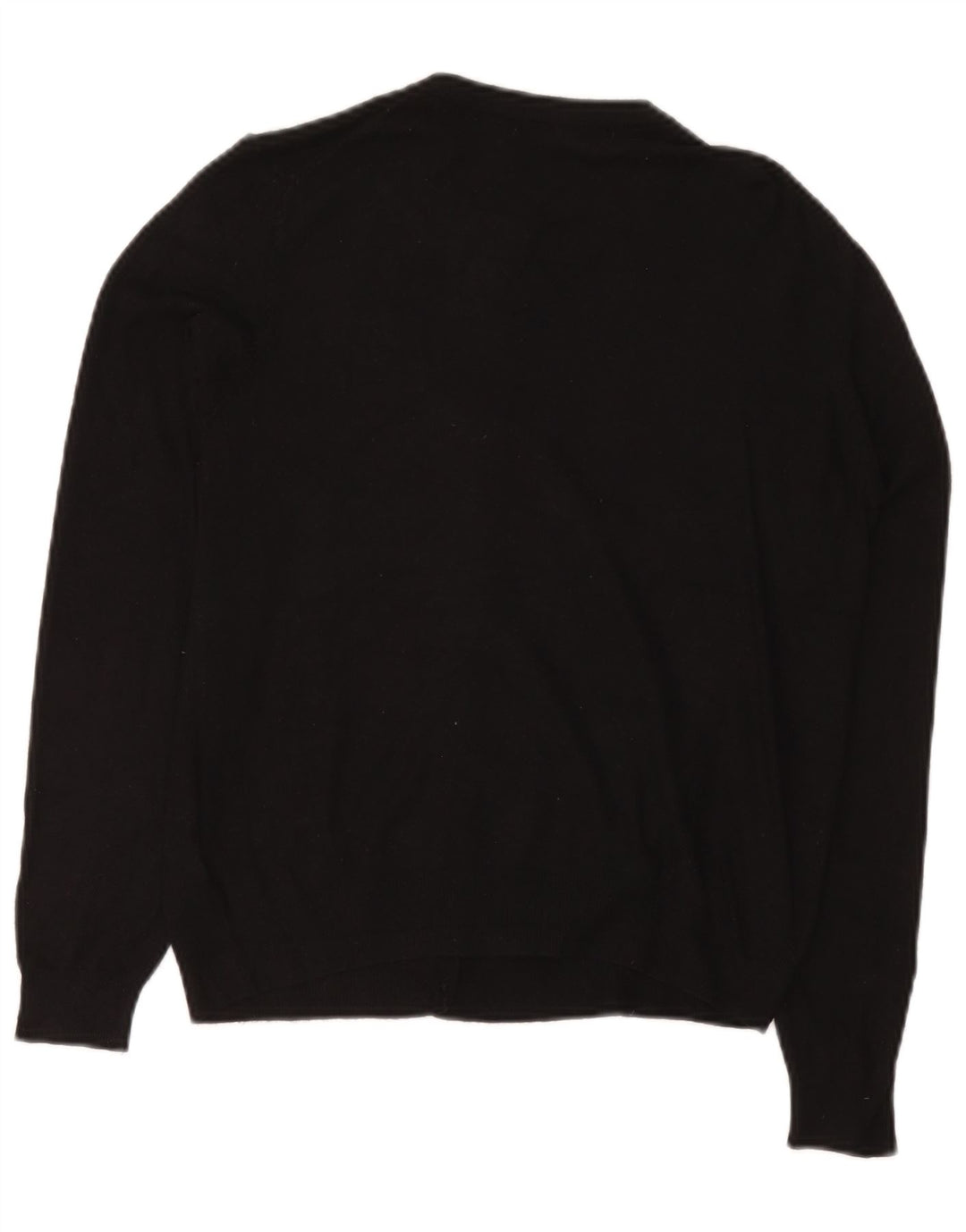 Marks & Spencer Damski sweter kardigan UK 14, duża, czarna wiskoza