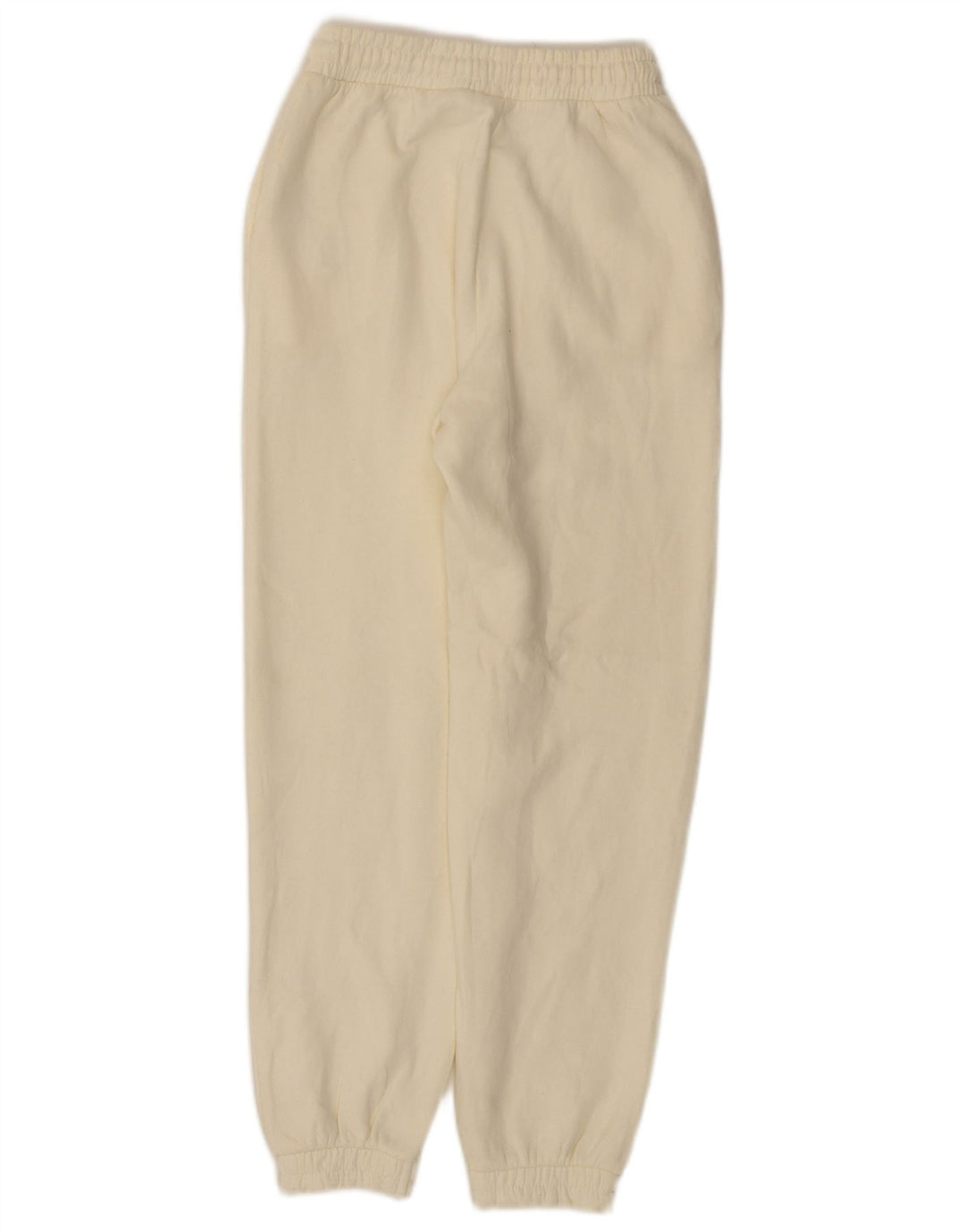 Damskie spodnie dresowe Zara Joggers UK 8 Small Off White Polyester