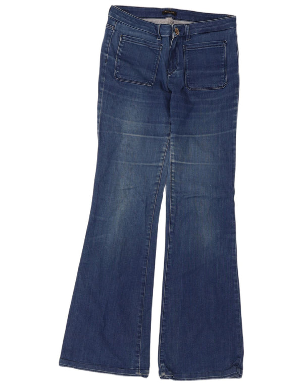 Damskie jeansy rozkloszowane Massimo Dutti EU 40 Medium W30 L33 Niebieskie bawełniane