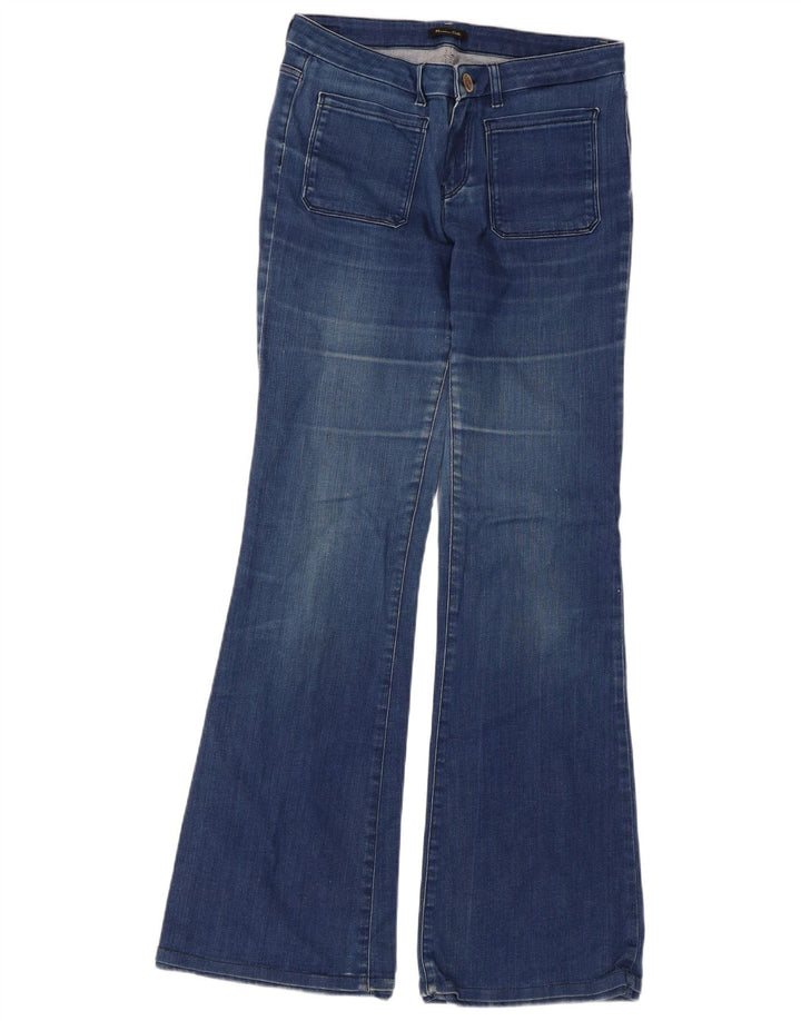 Damskie jeansy rozkloszowane Massimo Dutti EU 40 Medium W30 L33 Niebieskie bawełniane