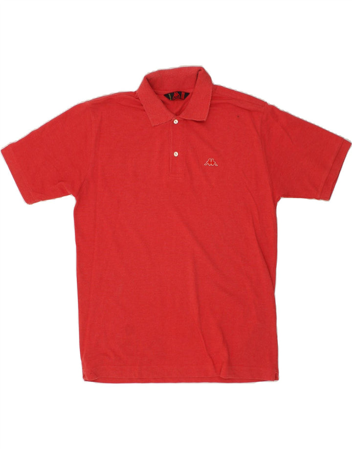 KAPPA Mens Polo Shirt Large Red Cotton Vintage Kappa and Second-Hand Kappa from Messina Hembry 