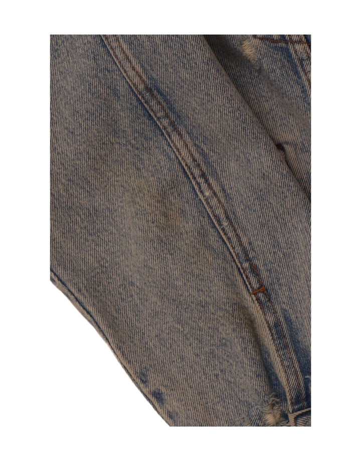 Męska kurtka dżinsowa ZARA w trudnej sytuacji UK 38, średnia niebieska, bawełniana