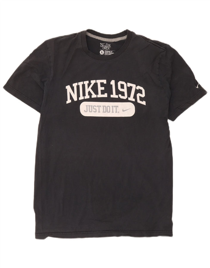 Męski T-shirt z grafiką Nike Standard Fit, duży, szary