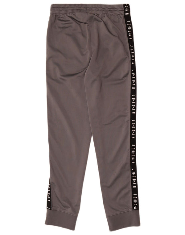 Chłopięce spodnie dresowe Jordan Joggers 12-13 lat, duże, szare, z blokami kolorów