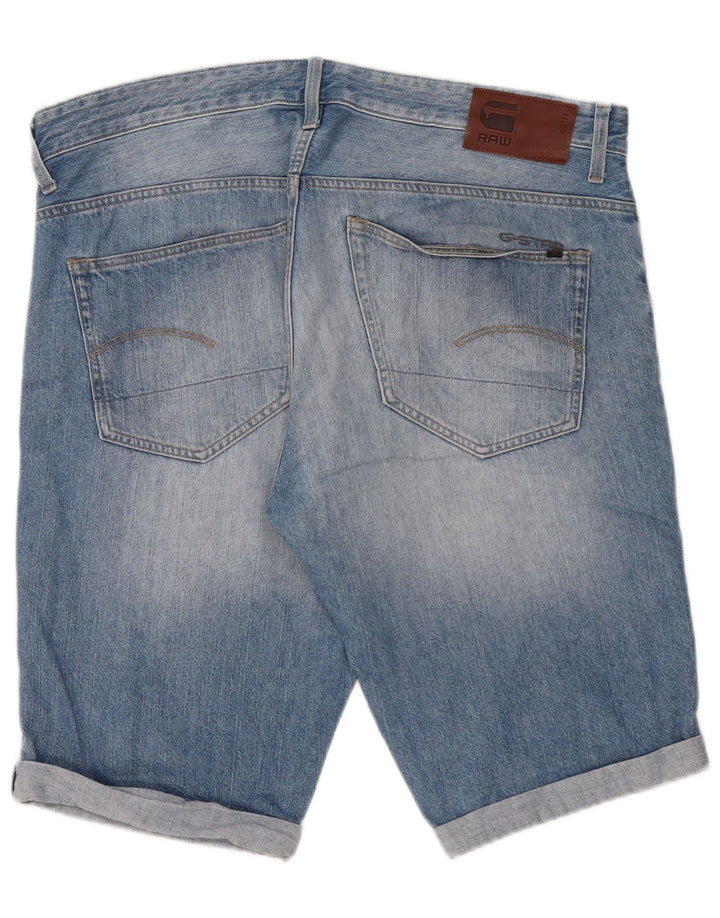 Męskie spodenki jeansowe G-Star 3301 W38 XL Niebieskie