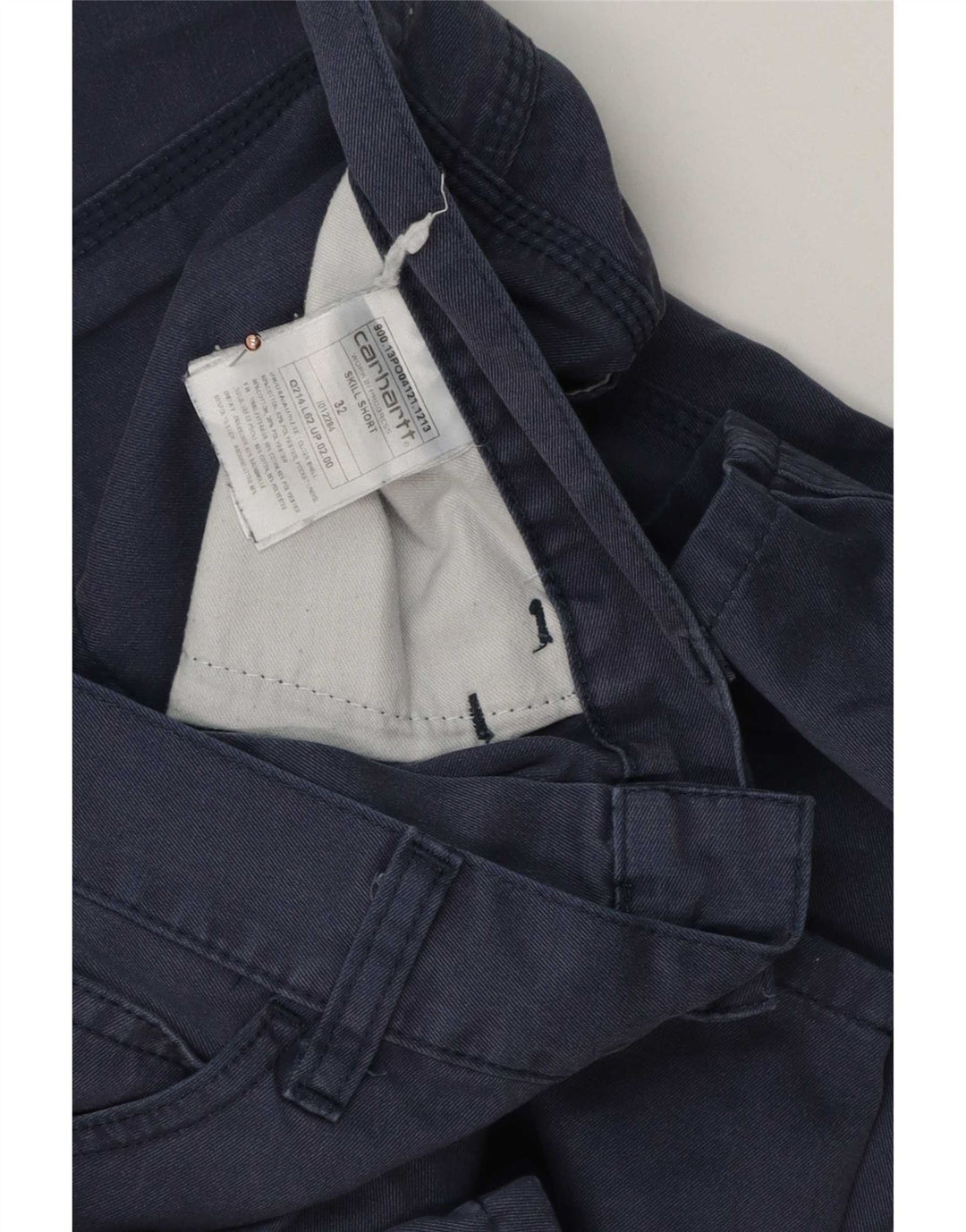 Męskie spodenki codzienne Carhartt W32 Średni granatowy, bawełniany