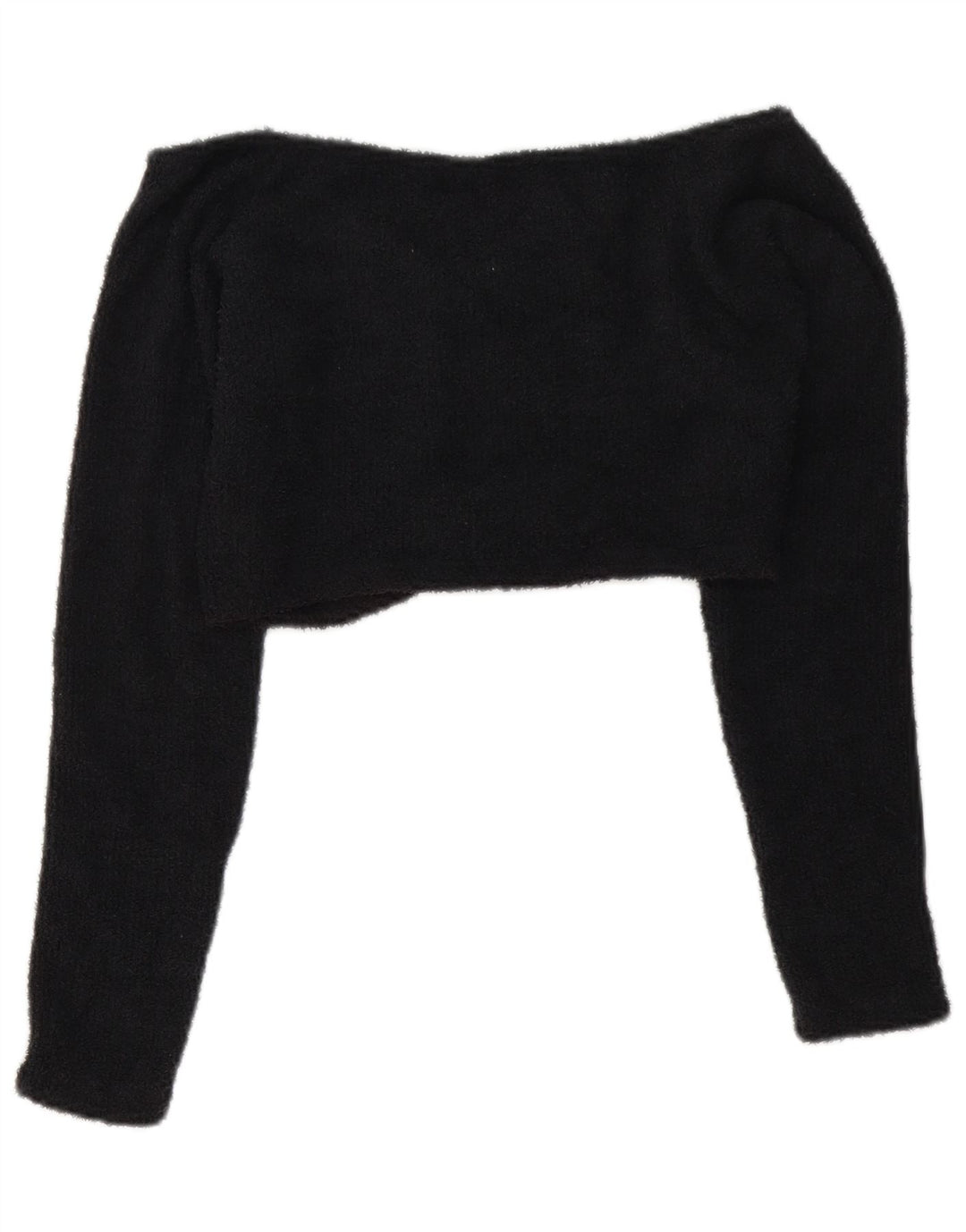 Damska bluza Adidas Crop Fleece Off Shoulder Top UK 12, średni czarny poliester