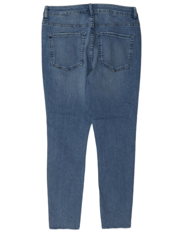 Marks & Spencer Damskie The Ivy Skinny Jeans UK 12 Medium W30 L27 Niebieskie