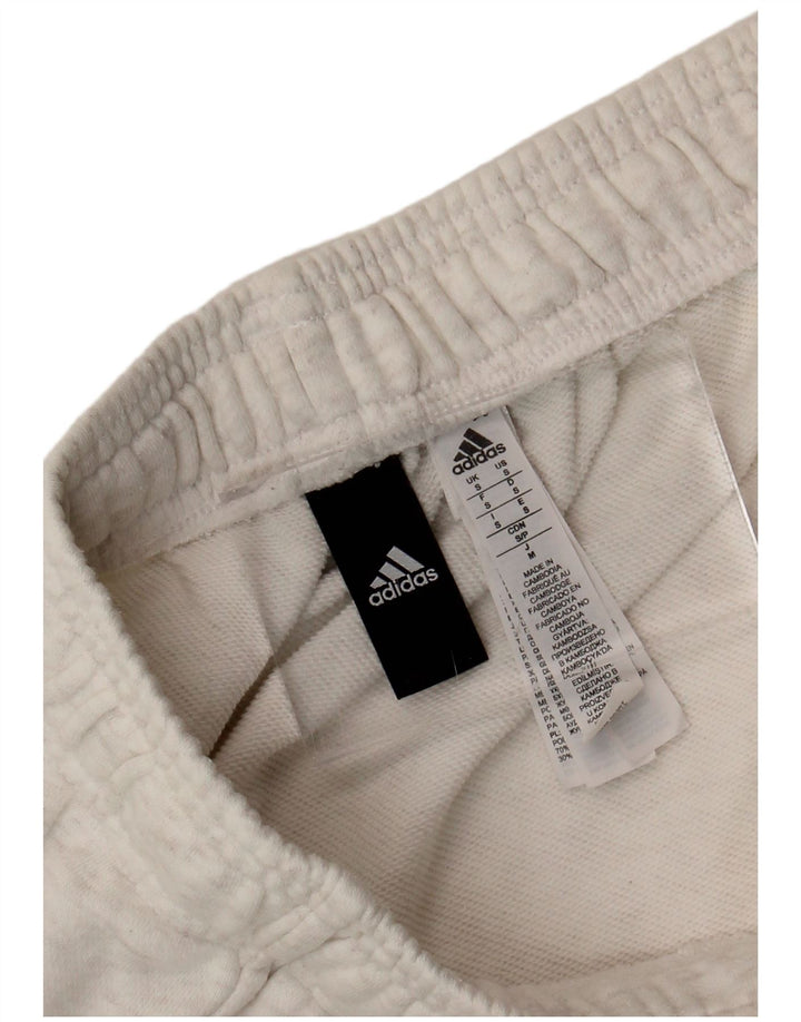 Męskie spodenki sportowe Adidas, małe, białe, bawełniane