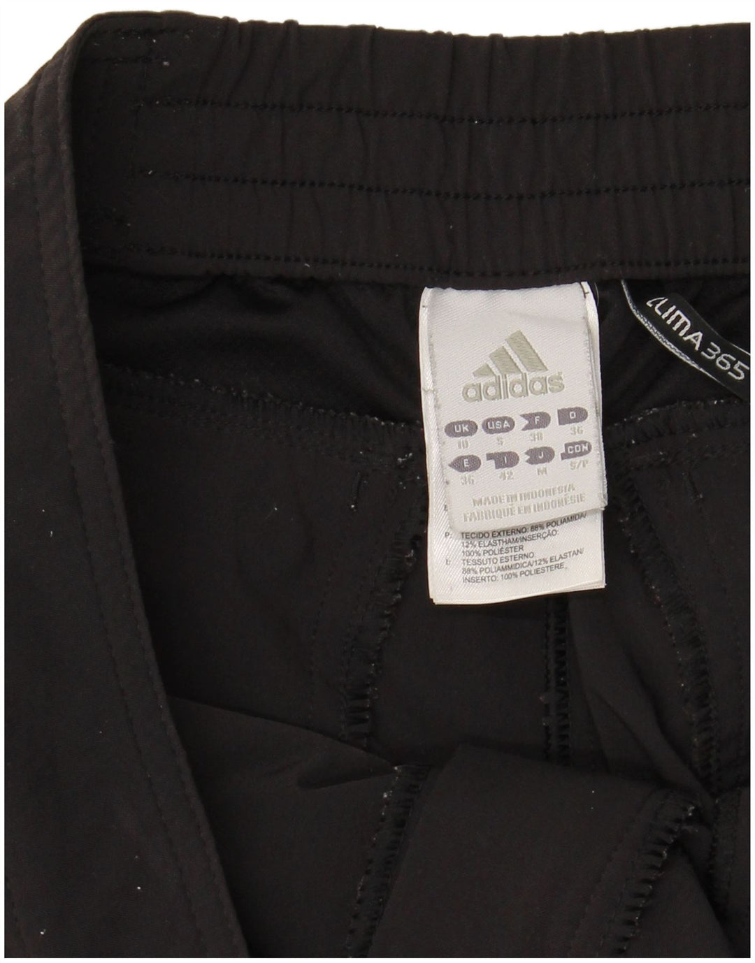 Spodnie turystyczne ADIDAS Clima 365 Bootcut Damskie UK 10 Małe W27 L28 Czarne