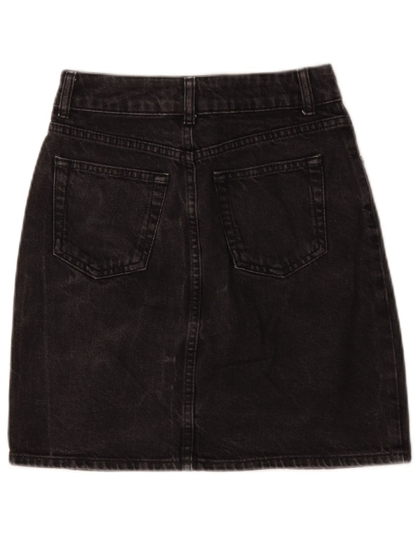 Damska spódnica dżinsowa Topshop UK 6 XS W24 Czarna