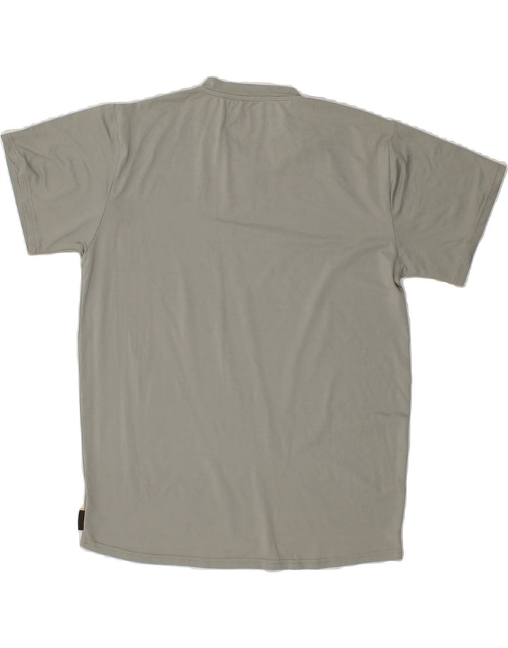 REEBOK Mens Graphic T-Shirt Top Medium Grey Vintage Reebok and Second-Hand Reebok from Messina Hembry 