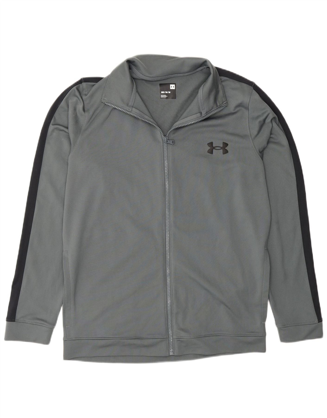Męska kurtka dresowa Under Armour o regularnym kroju, w kolorze średnioszarym