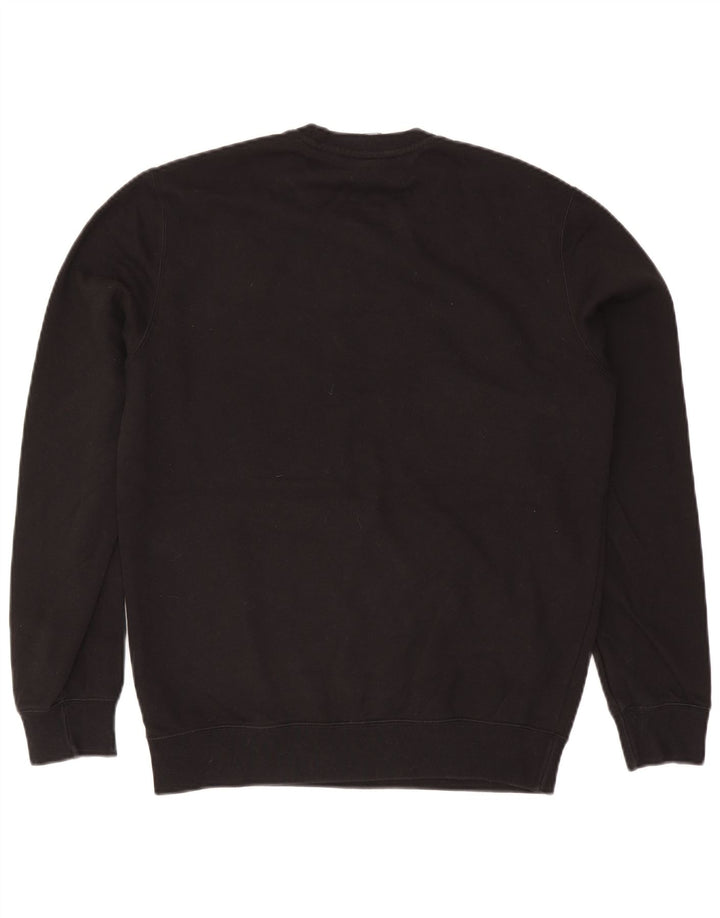 Męski sweter z grafiką Champion, duży, czarny, bawełniany