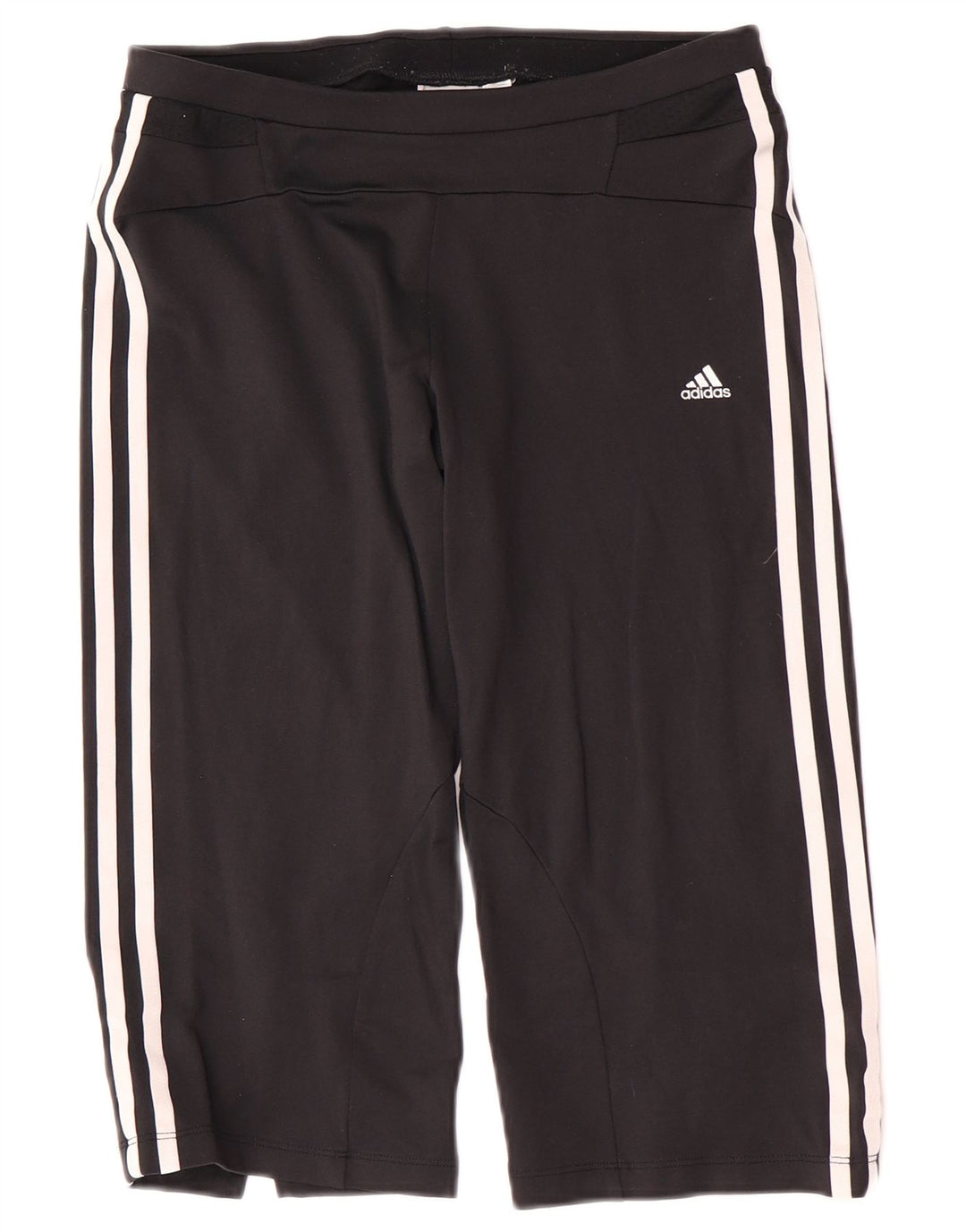 Damskie spodnie dresowe Adidas Capri UK 12 Średni czarny nylon