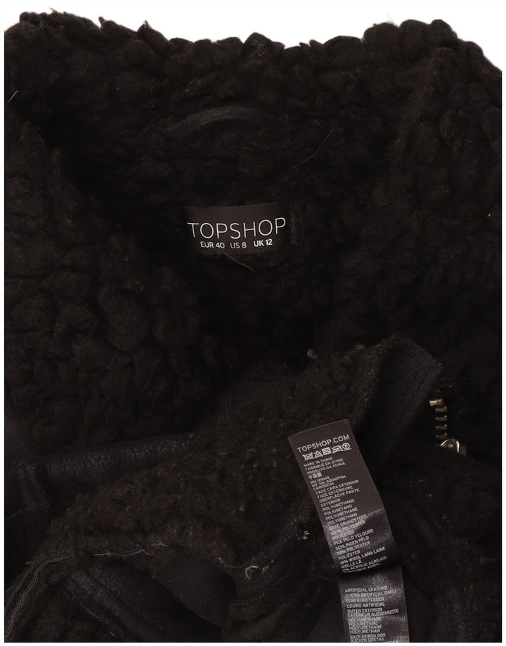 Damska kurtka motocyklowa Sherpa Topshop UK 12, średni czarny poliester