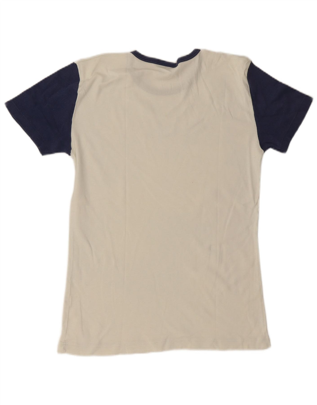 Męski T-shirt Fila z grafiką, bawełniany, średni, złamanej bieli