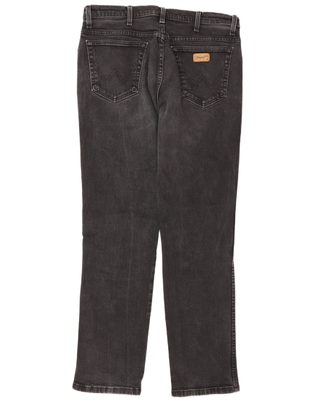Męskie jeansy Wrangler Texas Straight W36 L32 Szara bawełna