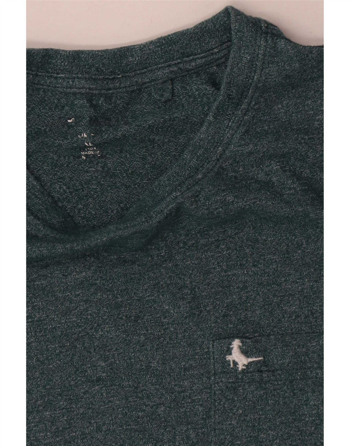 T-shirt męski Jack Wills, top XL, zielony, poliester