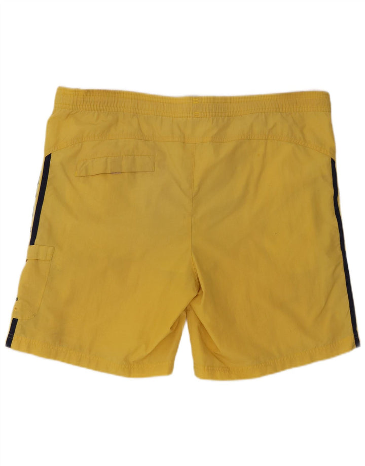 Męskie spodenki kąpielowe Adidas Cargo, duże, żółte, nylonowe