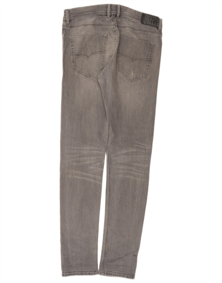 Diesel Męskie Tepphar Carrot Slim Jeans W32 L32 Szara bawełna