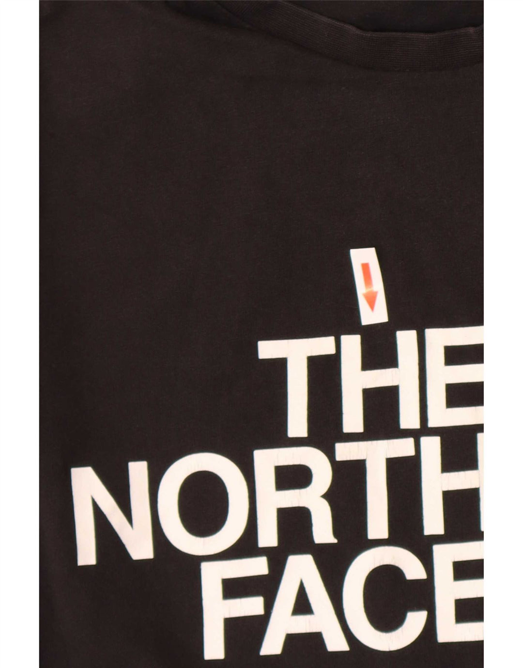 Męski T-shirt z grafiką The North Face, bawełniany, średni czarny