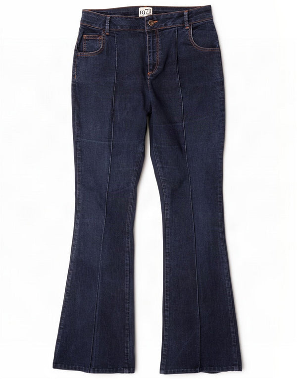 Dżinsy damskie Reiss UK 12 Medium W30 L32 Granatowa bawełna