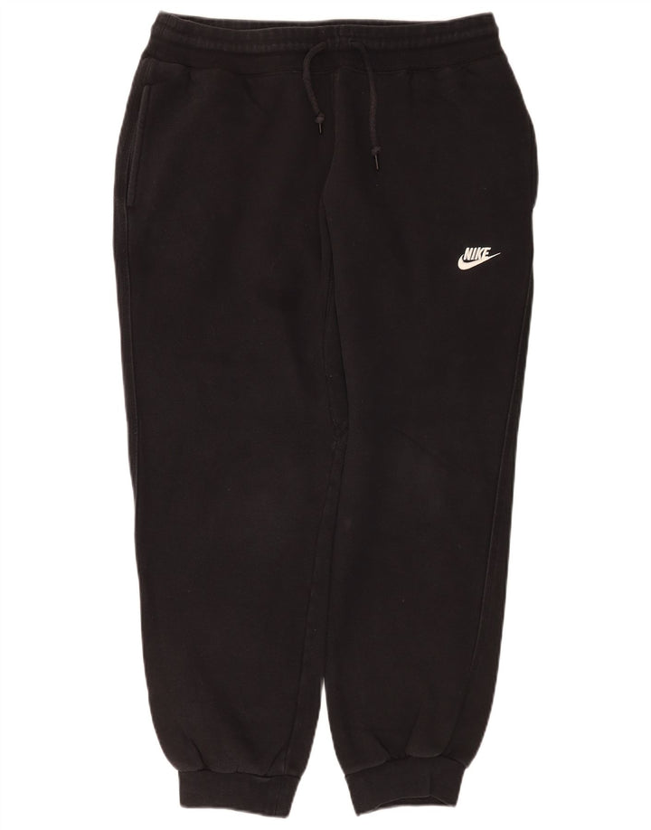 Męskie spodnie dresowe Nike, duże, czarne, bawełniane