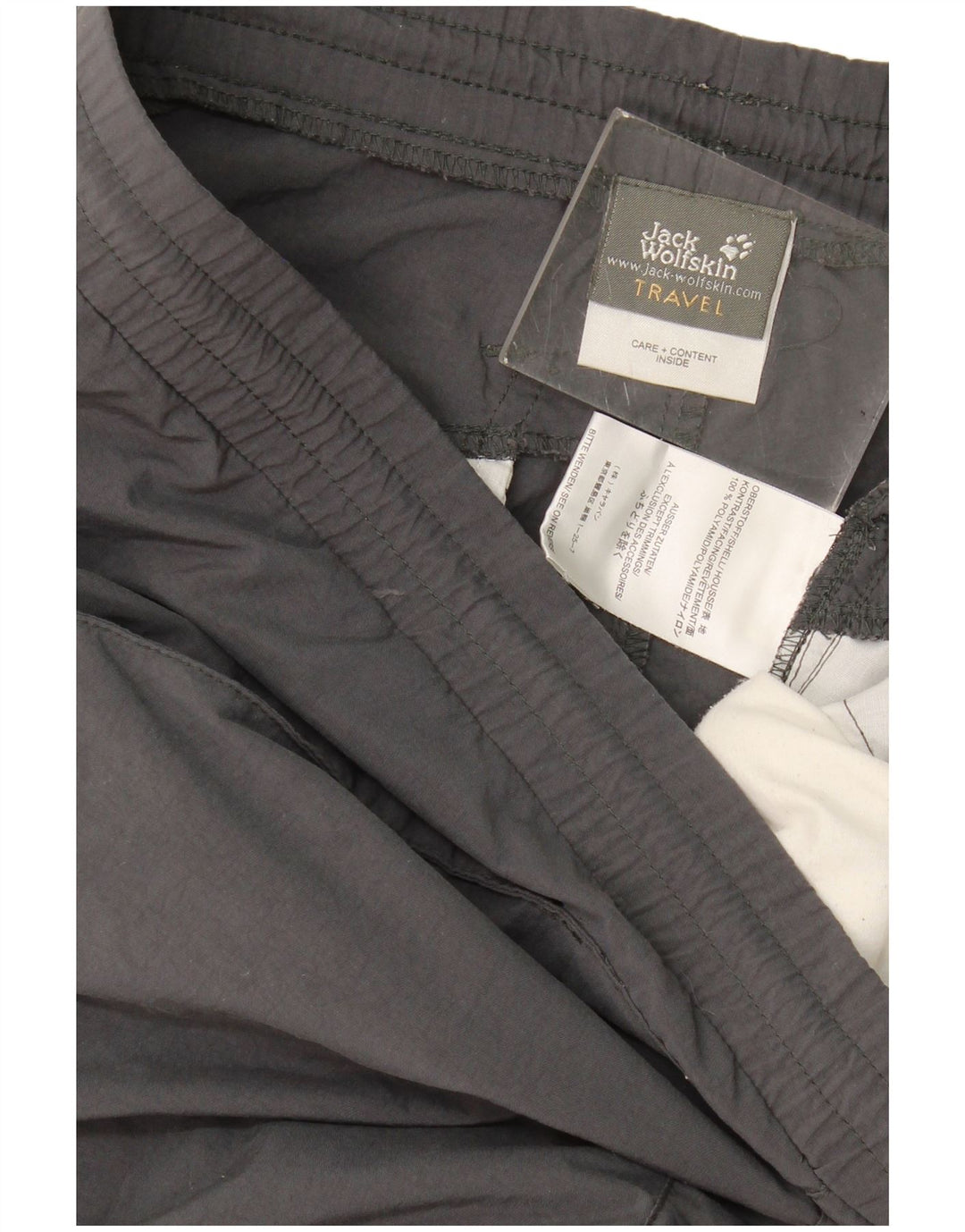 Damskie spodnie dresowe Jack Wolfskin Capri UK 14 w kolorze średnioszarym