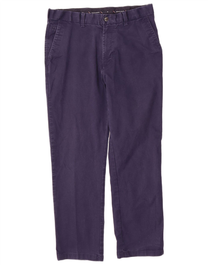 Spodnie męskie Marks & Spencer Blue Harbor Regular Chino W34 L29 Granatowe