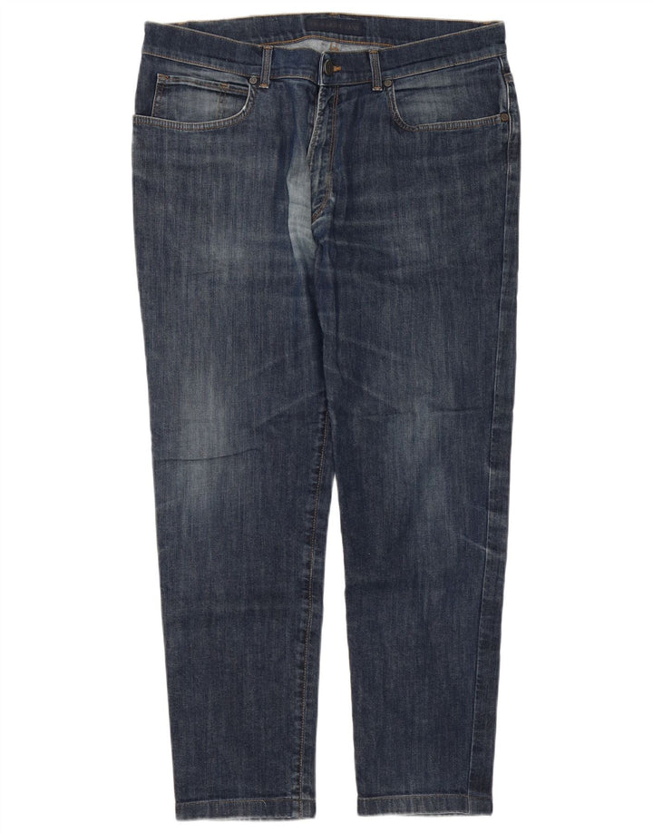 Męskie zwężane dżinsy Trussardi W38 L29 Niebieskie bawełniane