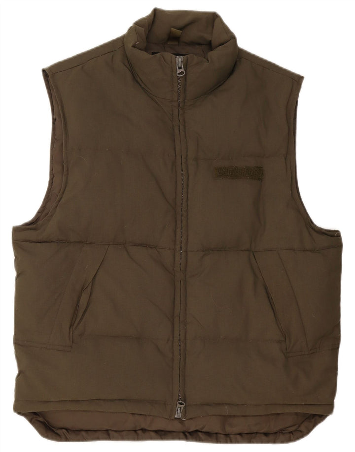 Męska wyściełana kamizelka Wrangler UK 40 Large Khaki