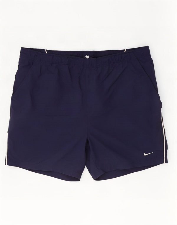 Męskie spodenki kąpielowe Nike 2XL granatowe, poliestrowe