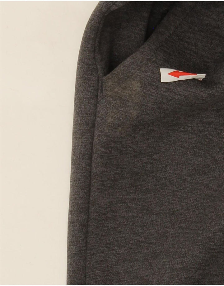 Męskie spodnie dresowe Nike Dri Fit, małe, szare, poliestrowe