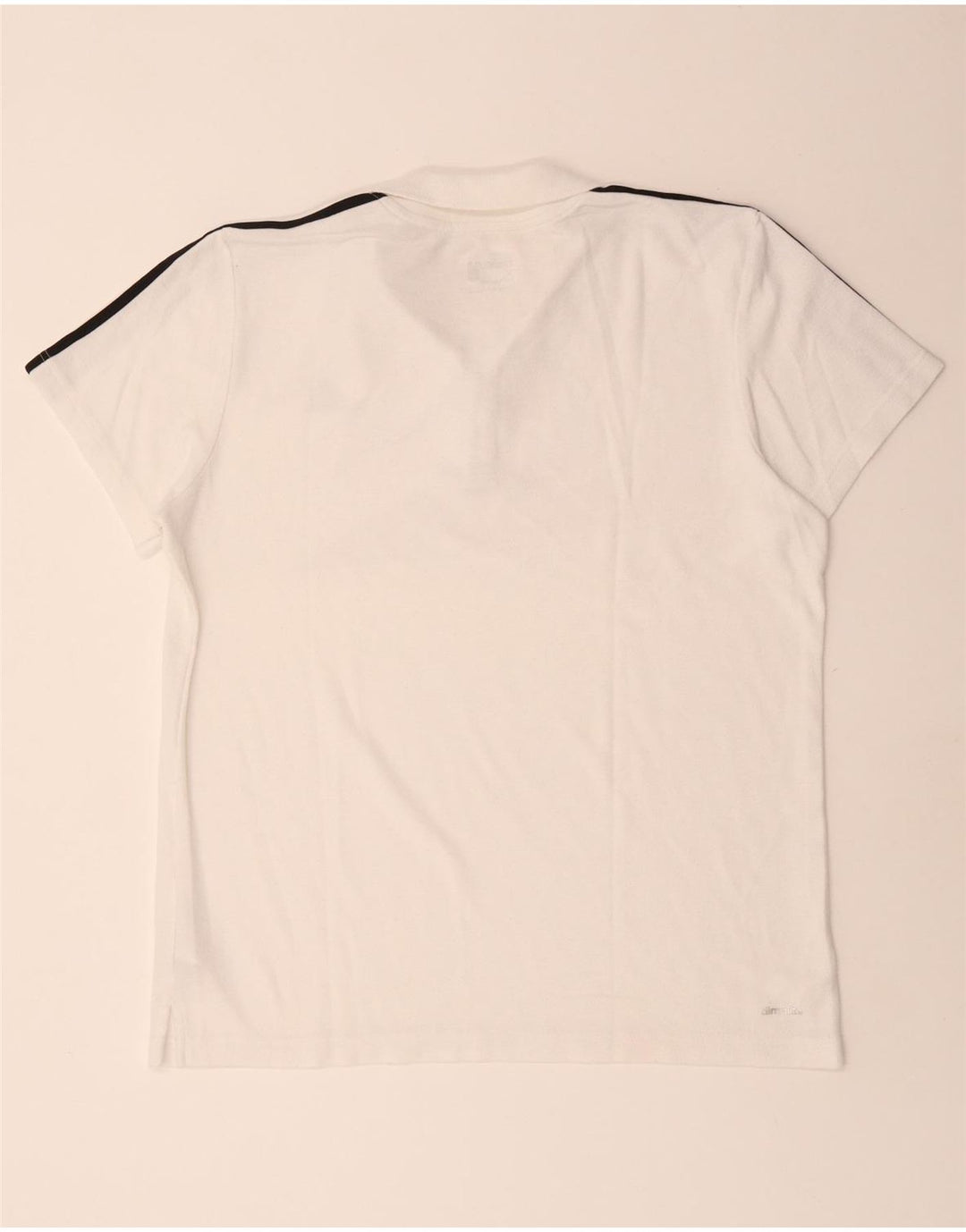 Męska koszulka polo Adidas Climalite XL, biała, poliestrowa