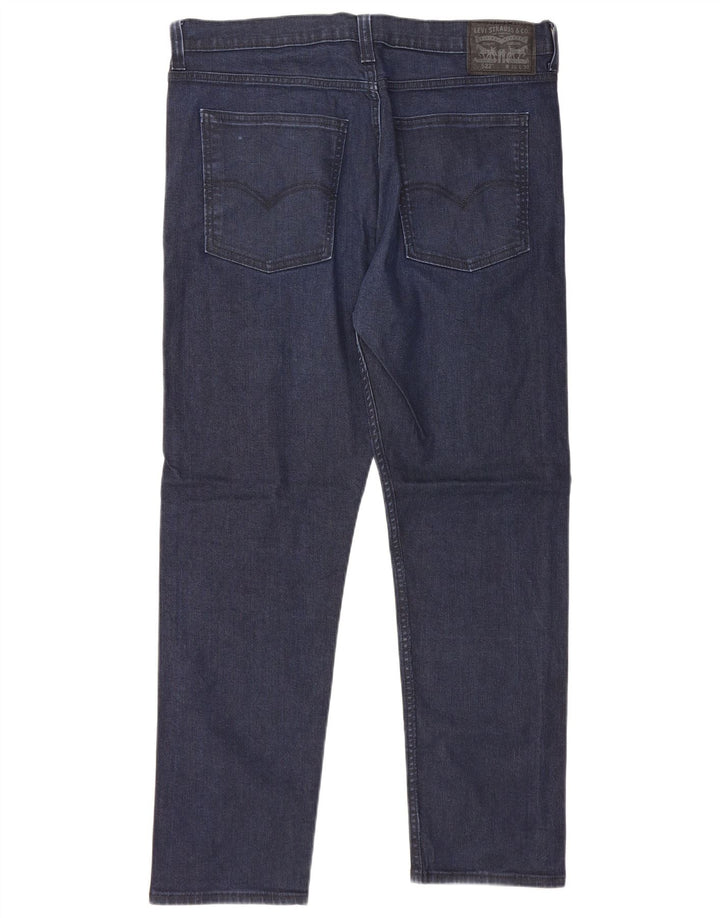 Męskie jeansy LEVI'S 522 Tapered W36 L32 Granatowa bawełna