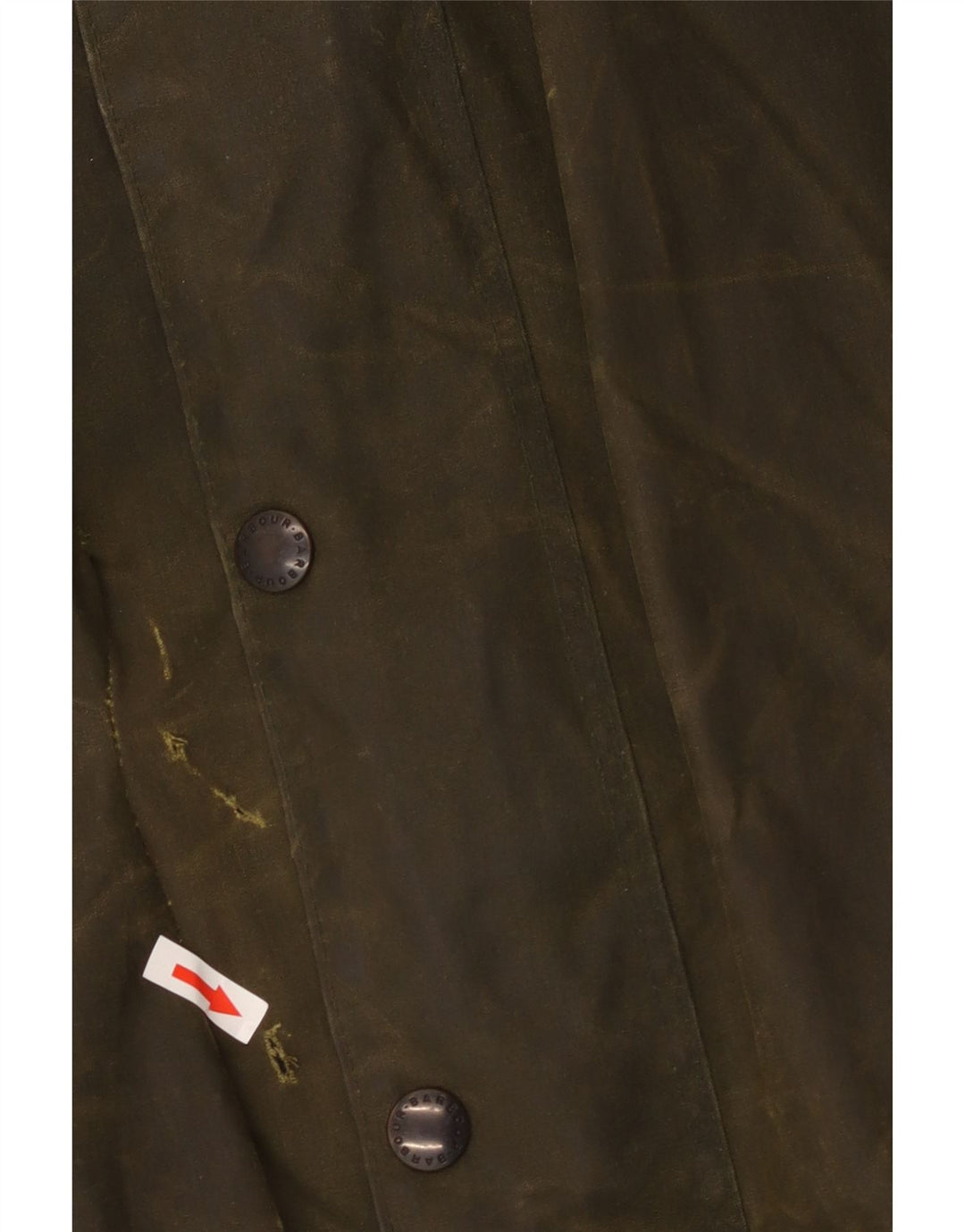 Kurtka męska Barbour Northumbria z woskowanej bawełny UK 44, duża bawełna khaki