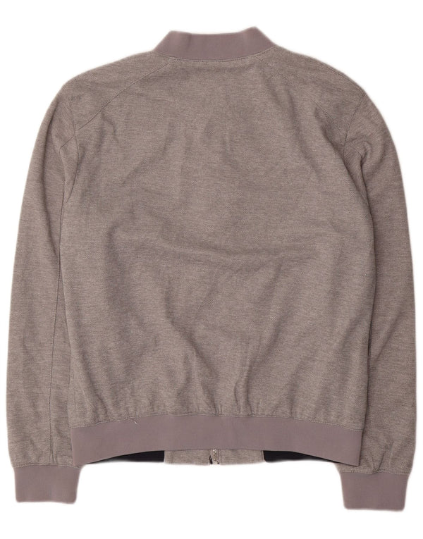 Męska kurtka bomberka Zara UK 40, duża, szary poliester